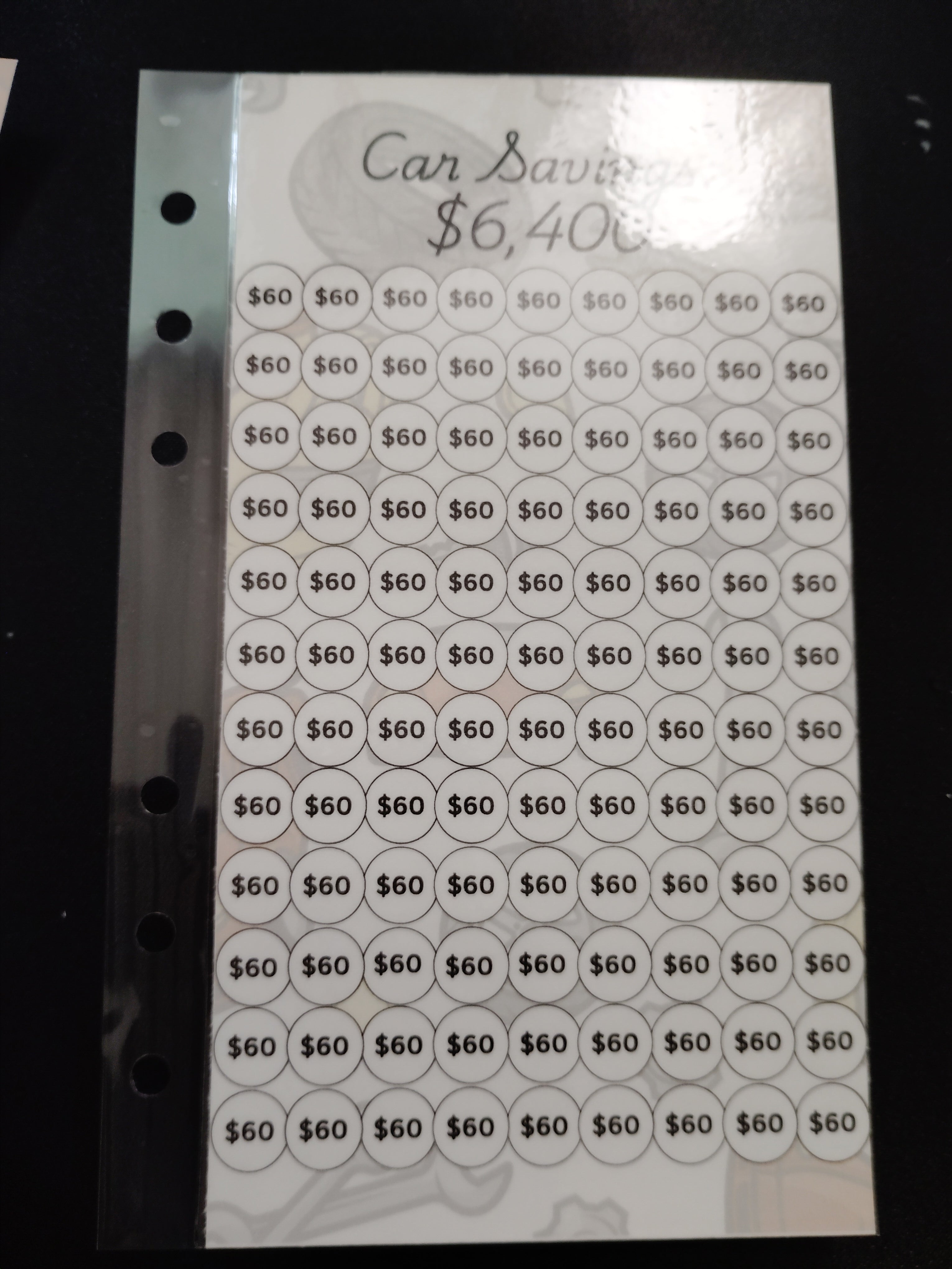Car Saving Tracker