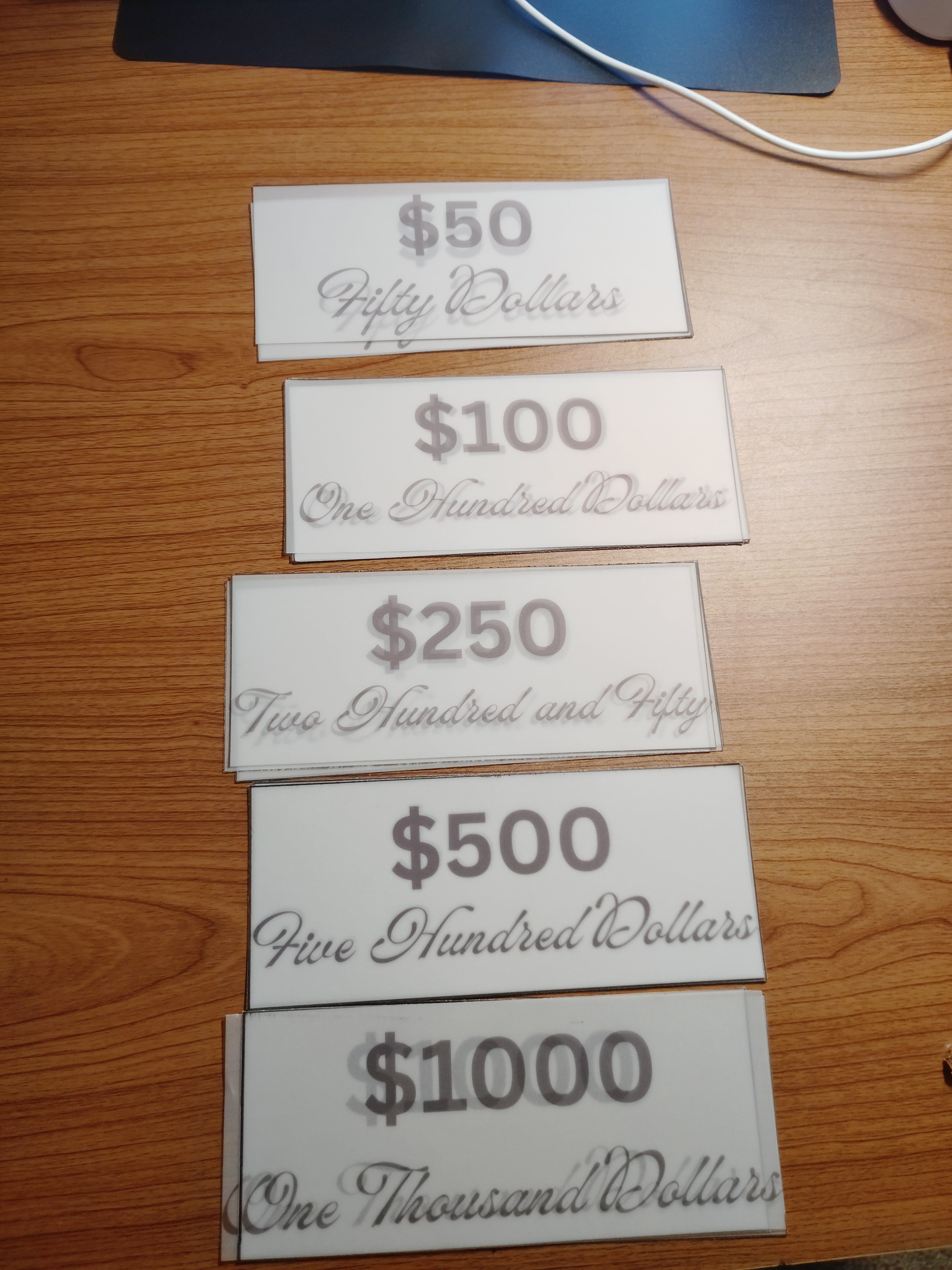 Placeholders
