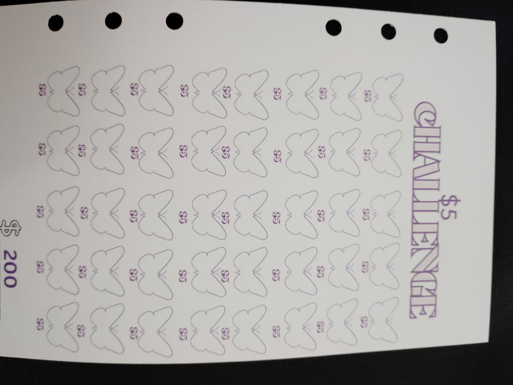 Butterfly Saving Tracker